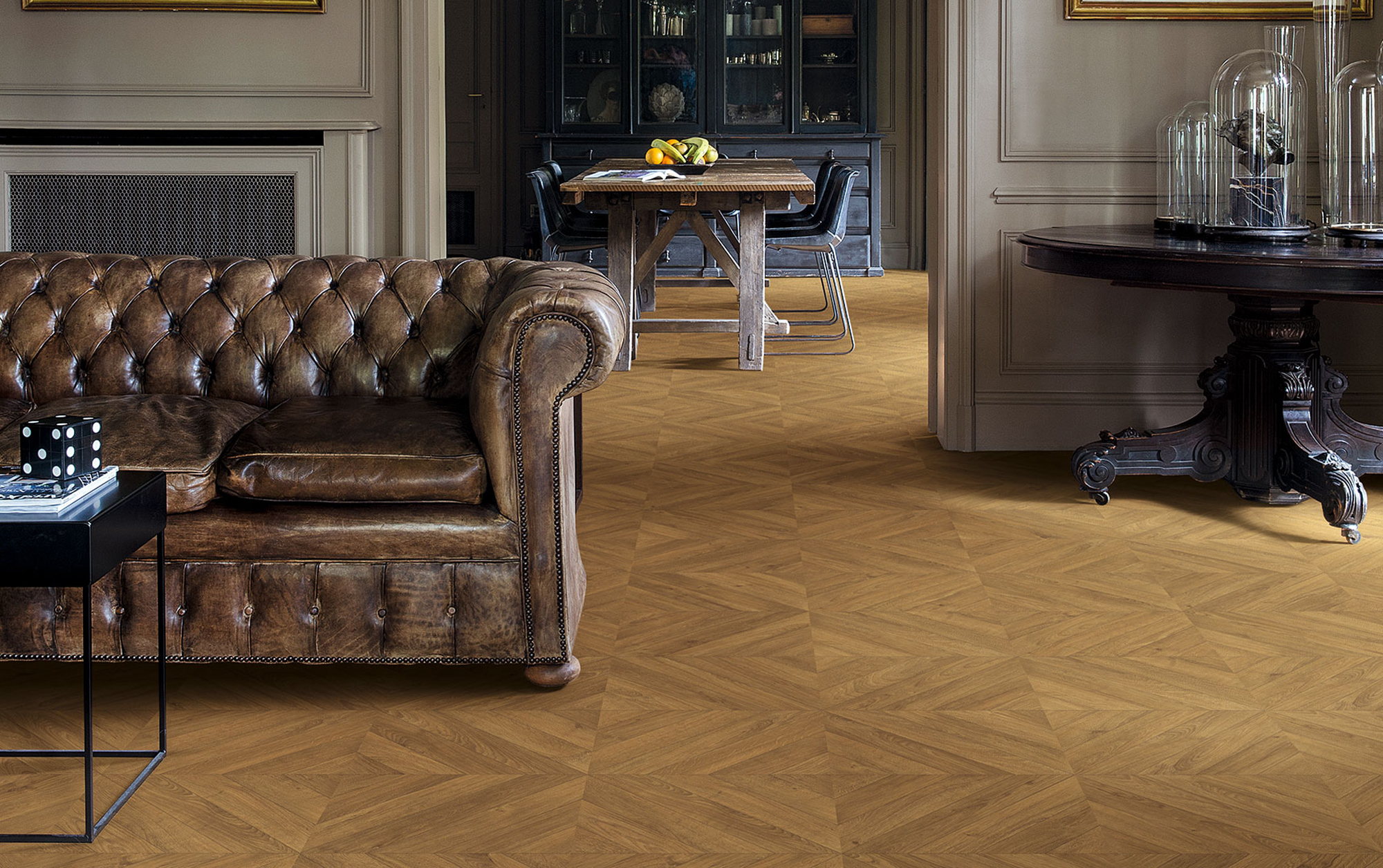 得高進口地板，演繹拼花藝術(shù) 1